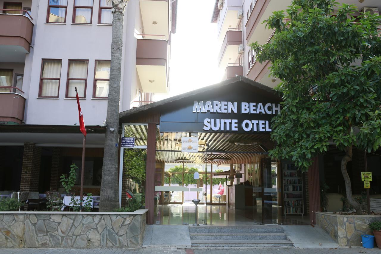 Maren Beach Apart Hotel Alanya Eksteriør billede